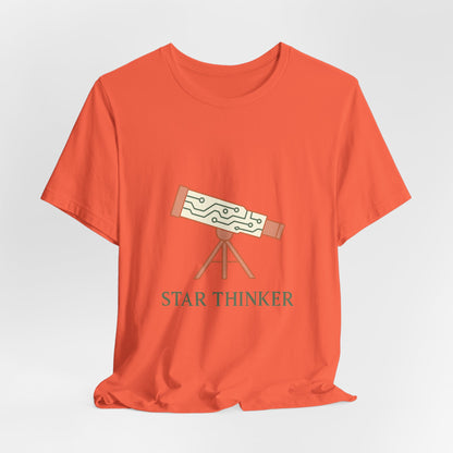 Astronomer T-Shirt – Bella Canvas Jersey Tee | Celestial Minimalism Awaits