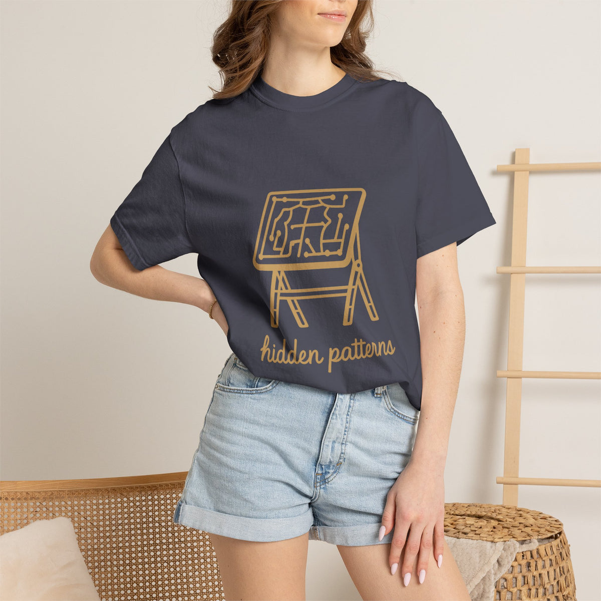 Fashion Designer T-Shirt – Comfort Colors Garment-Dyed Tee | Chic Minimalist Aesthetic