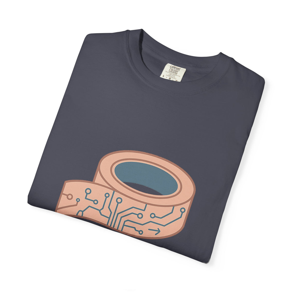 Lab Technician T-Shirt – Comfort Colors Garment-Dyed Tee | Minimalist Science Aesthetic