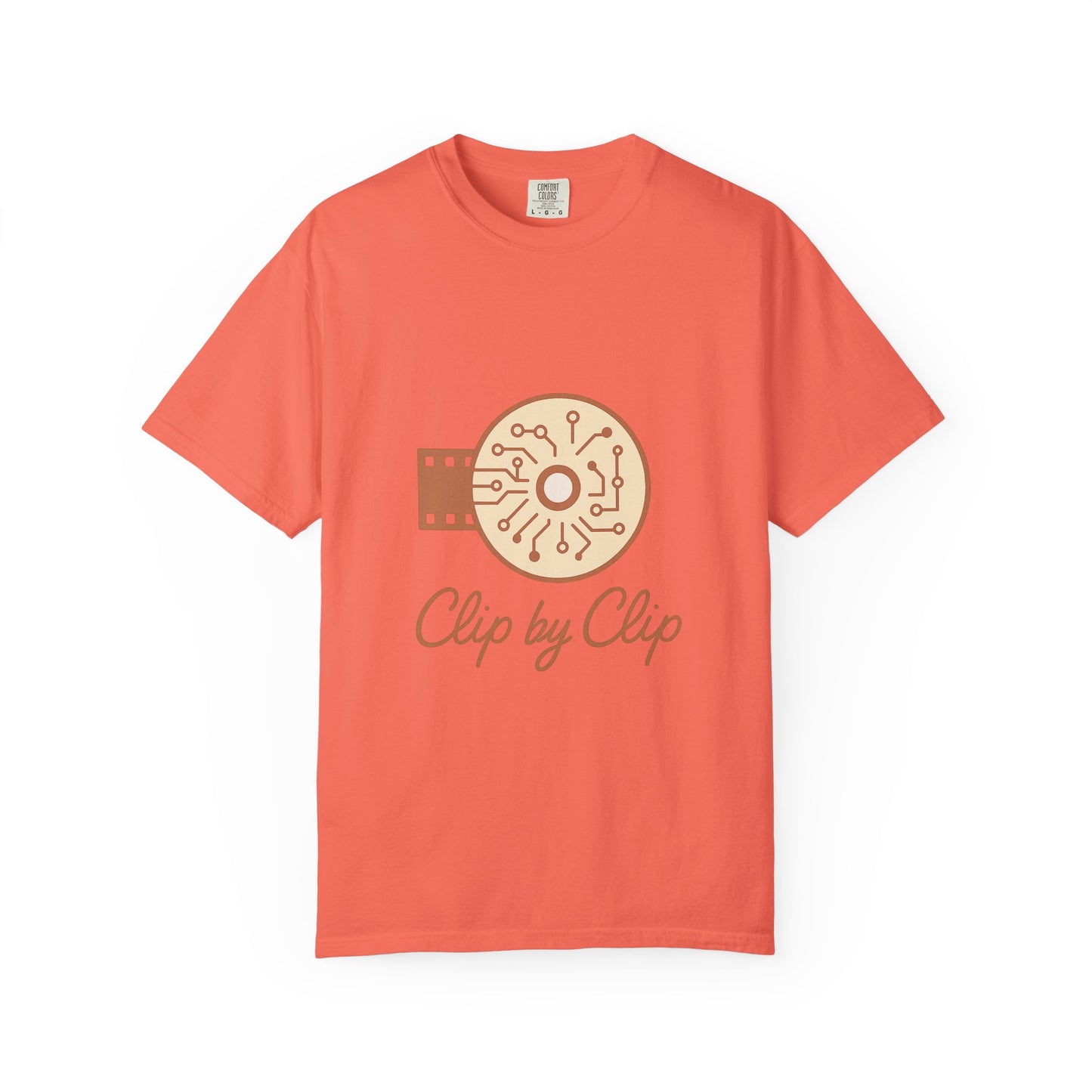 Video Editor T-Shirt – Vintage-Wash Comfort Garment-Dyed Tee | LM Apparel – product photo 3