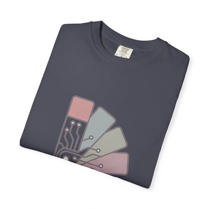Graphic Designer T-Shirt – Vintage-Wash Comfort Garment-Dyed Tee for Men & Women | Graphic Designer Gift