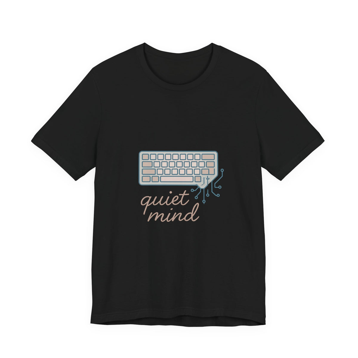Software Developer T-Shirt – Bella Canvas Jersey Tee | Minimalist Coding Love