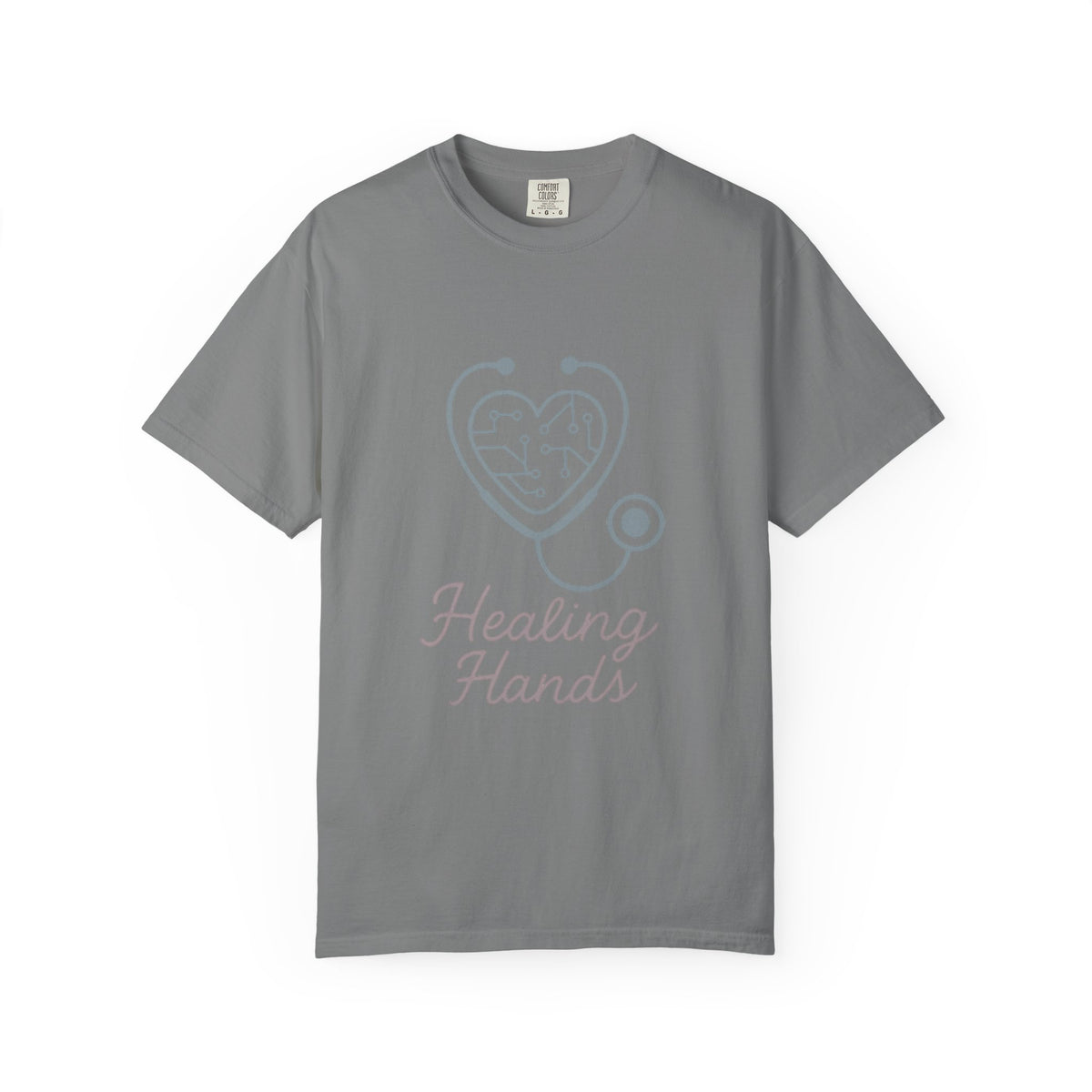 Nurse Unisex Garment-Dyed T-Shirt – Comfort Colors Garment-Dyed Tee | Caring Hero Aesthetic