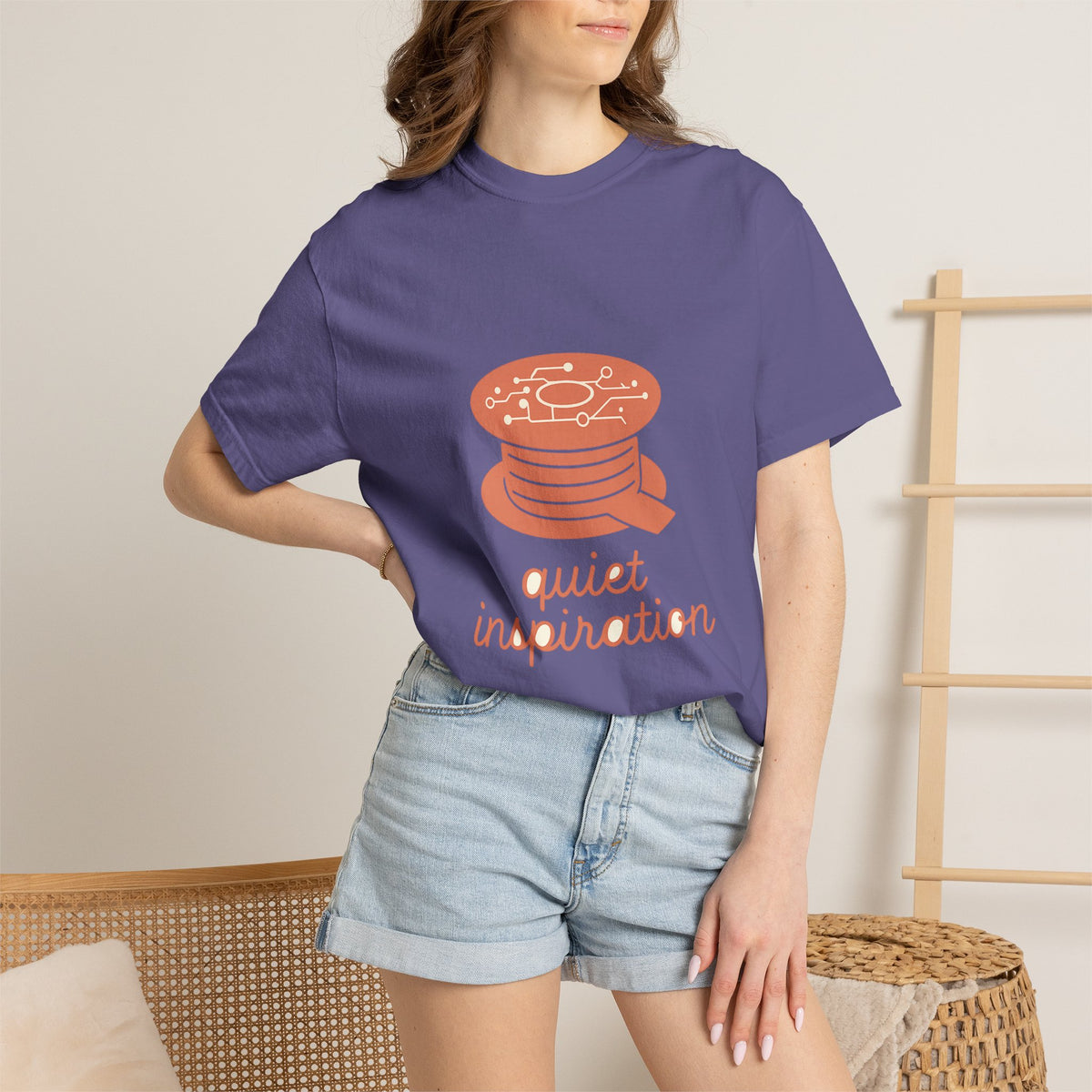 Teacher Unisex T-Shirt – Comfort Colors Garment-Dyed Tee | Minimalist Positive Vibes