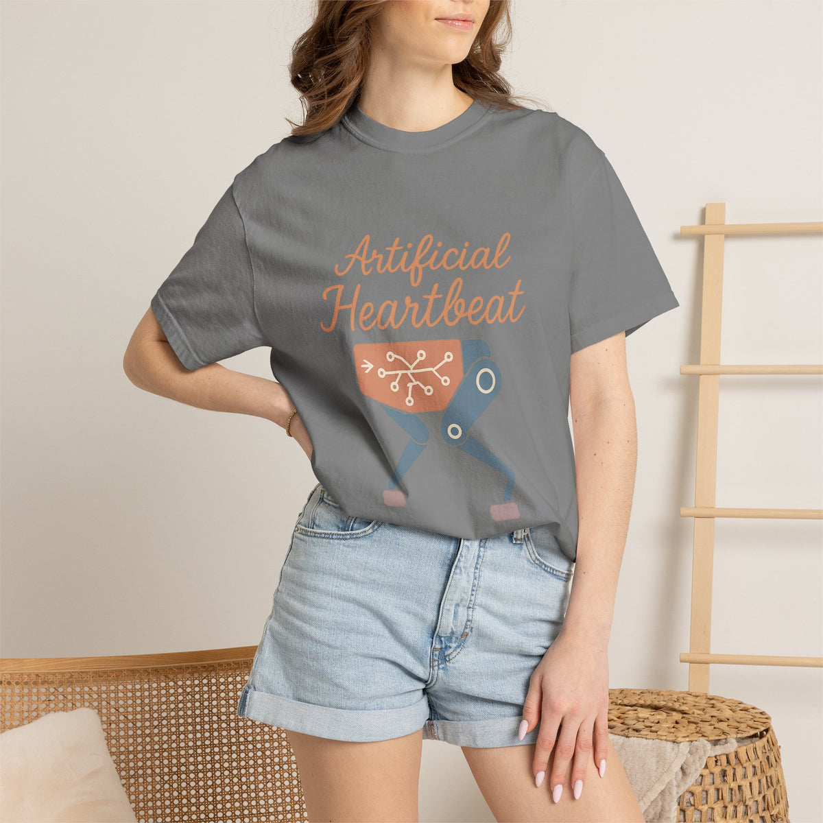 Robotics Engineer T-Shirt – Comfort Colors Garment-Dyed Tee | Minimalist Quirky Design