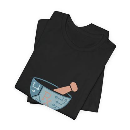 Pharmacist Unisex Jersey T-Shirt – Bella Canvas Jersey Tee | Minimalist Design for Pharmacists