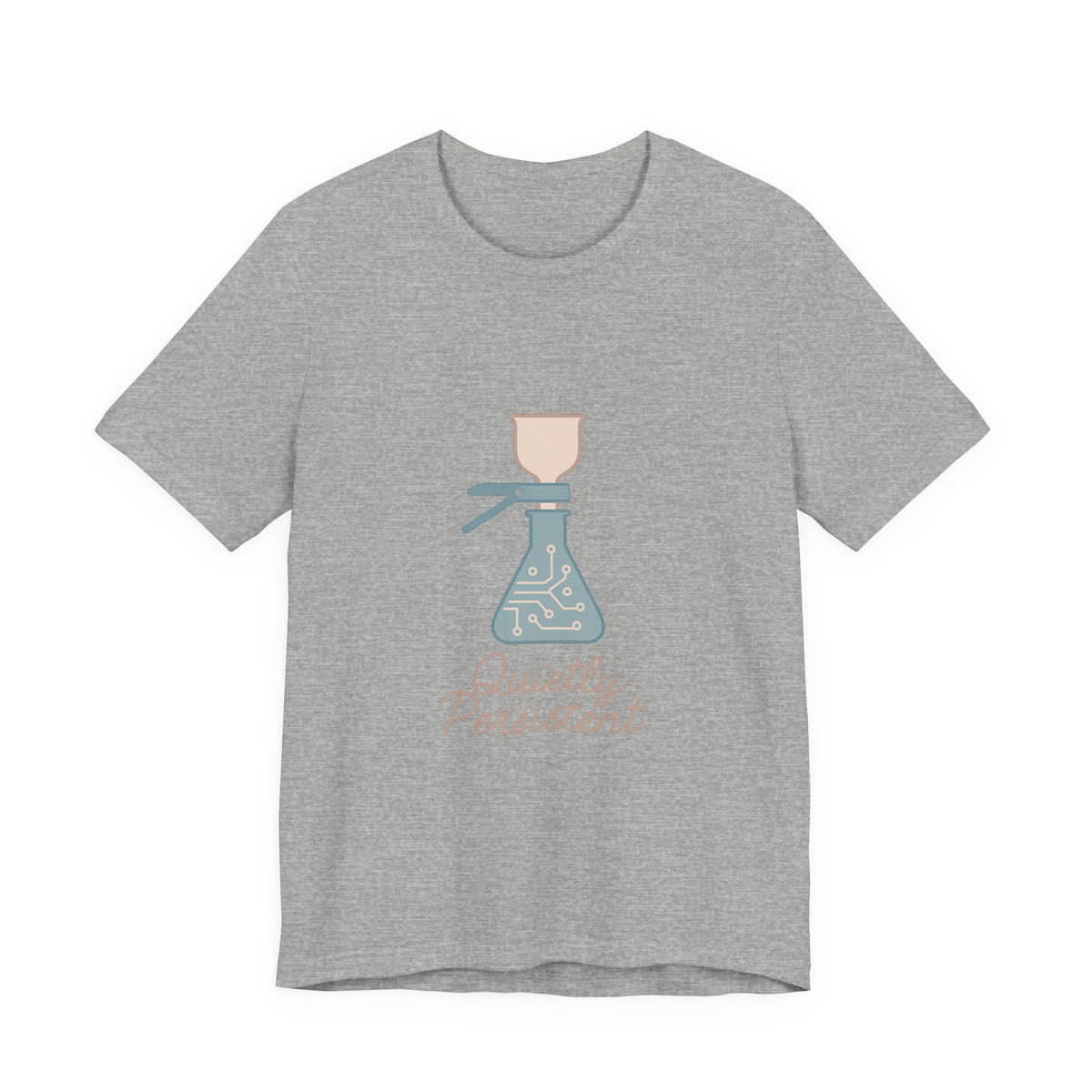 Lab Technician T-Shirt – Bella Canvas Jersey Tee | Minimalist Aesthetic Design