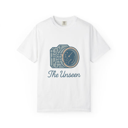 Photographer Unisex T-Shirt – Comfort Colors Garment-Dyed Tee | Artistic Aesthetic, Feminine Touch