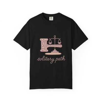 Law Student T-Shirt – Comfort Colors Garment-Dyed Tee | Minimalist Aesthetic Motivation