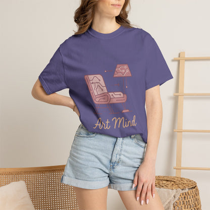 Interior Designer T-Shirt – Vintage-Wash Comfort Garment-Dyed Tee for Men & Women | Interior Designer Gift