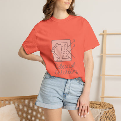 Astronomer T-Shirt – Comfort Colors Garment-Dyed Tee | Celestial Geometry Awaits