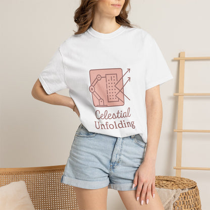 Astronomer T-Shirt – Comfort Colors Garment-Dyed Tee | Celestial Geometry Awaits