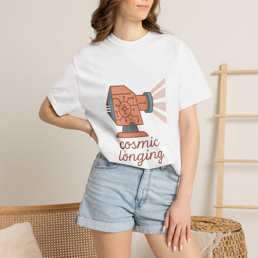 Astronomer T-Shirt – Comfort Colors Garment-Dyed Tee | Minimalist Cosmic Aesthetic