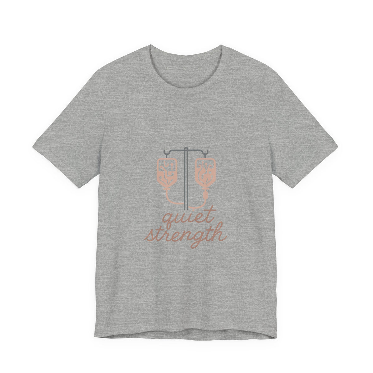 Nurse T-Shirt – Bella Canvas Jersey Tee | Minimalist Aesthetic for Caregivers