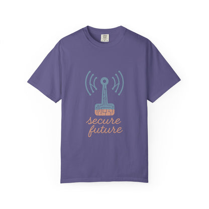 Cybersecurity T-Shirt – Comfort Colors Garment-Dyed Tee | Minimalist Nerdy Aesthetic