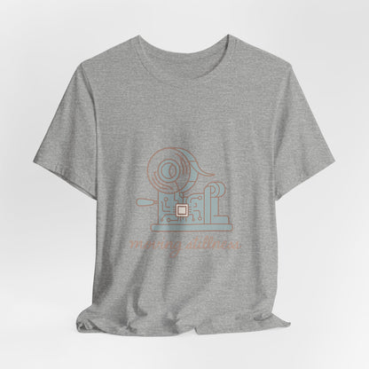 Video Editor T-Shirt – Bella Canvas Jersey Tee | Minimalist Aesthetic for Creatives