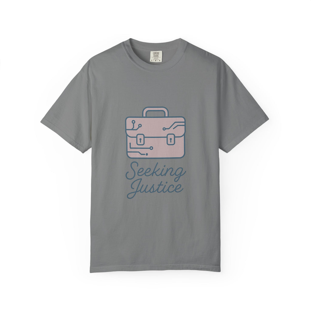 Law Student Unisex T-Shirt – Comfort Colors Garment-Dyed Tee | Minimalist Empowering Design