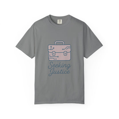 Law Student Unisex T-Shirt – Comfort Colors Garment-Dyed Tee | Minimalist Empowering Design