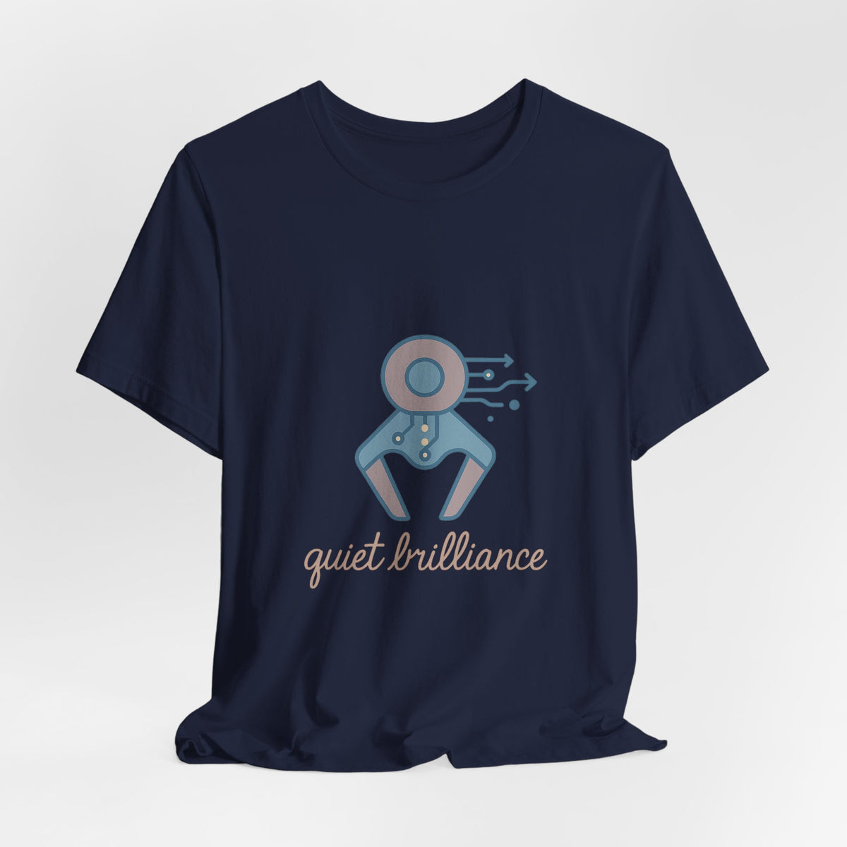 Robotics Engineer T-Shirt – Bella Canvas Jersey Tee | Minimalist Robotics Design