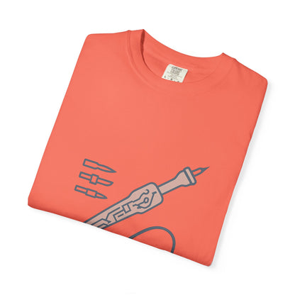 Electrical Engineer T-Shirt – Vintage-Wash Comfort Garment-Dyed Tee for Men & Women | Electrical Engineer Gift