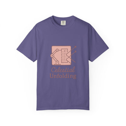 Astronomer T-Shirt – Comfort Colors Garment-Dyed Tee | Celestial Geometry Awaits
