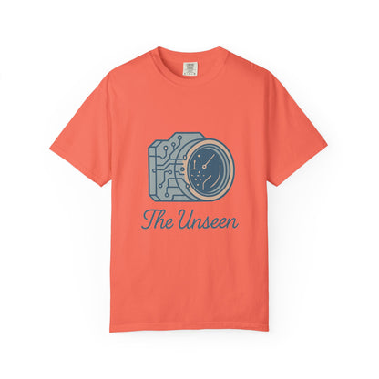 Photographer Unisex T-Shirt – Comfort Colors Garment-Dyed Tee | Artistic Aesthetic, Feminine Touch