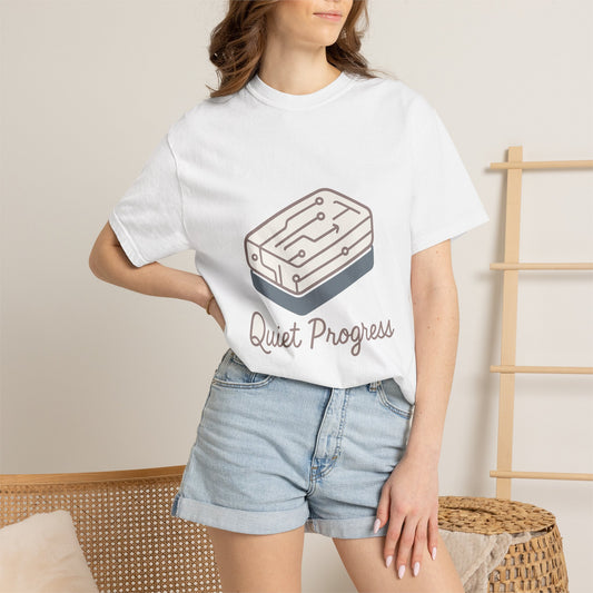 Tutor Unisex Garment-Dyed T-Shirt – Comfort Colors Garment-Dyed Tee | Minimalist Feminine Design