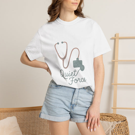 Doctor T-Shirt – Comfort Colors Garment-Dyed Tee | Minimalist Aesthetic for Healers