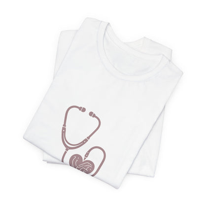 Nursing Student T-Shirt – Bella Canvas Jersey Tee | Minimalist Aesthetic Vibes
