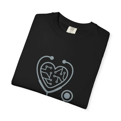 Nurse Unisex Garment-Dyed T-Shirt – Comfort Colors Garment-Dyed Tee | Caring Hero Aesthetic