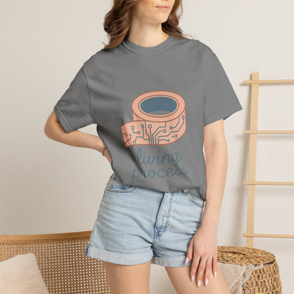 Lab Technician T-Shirt – Comfort Colors Garment-Dyed Tee | Minimalist Science Aesthetic