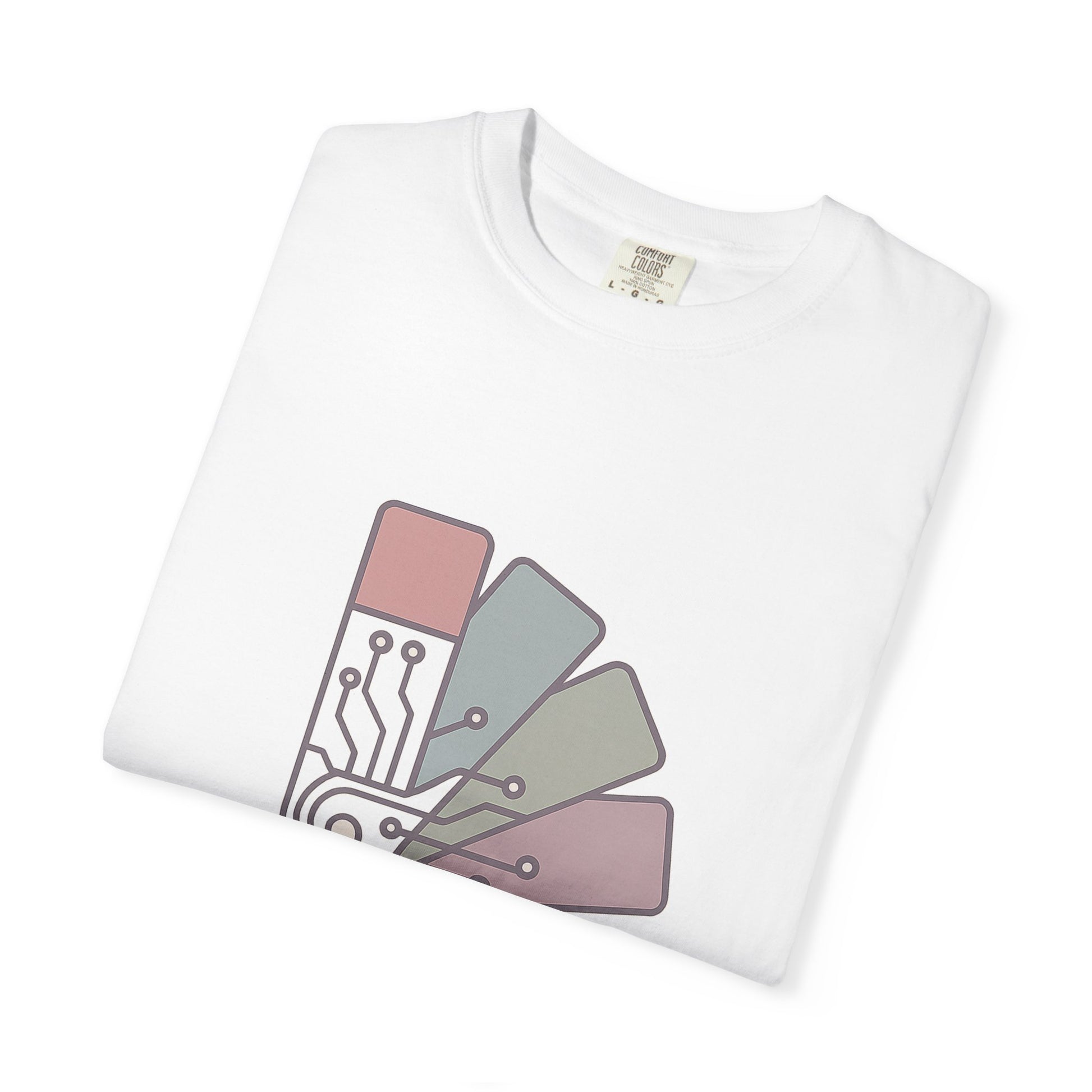 Graphic Designer T-Shirt – Vintage-Wash Comfort Garment-Dyed Tee | LM Apparel – product photo 9