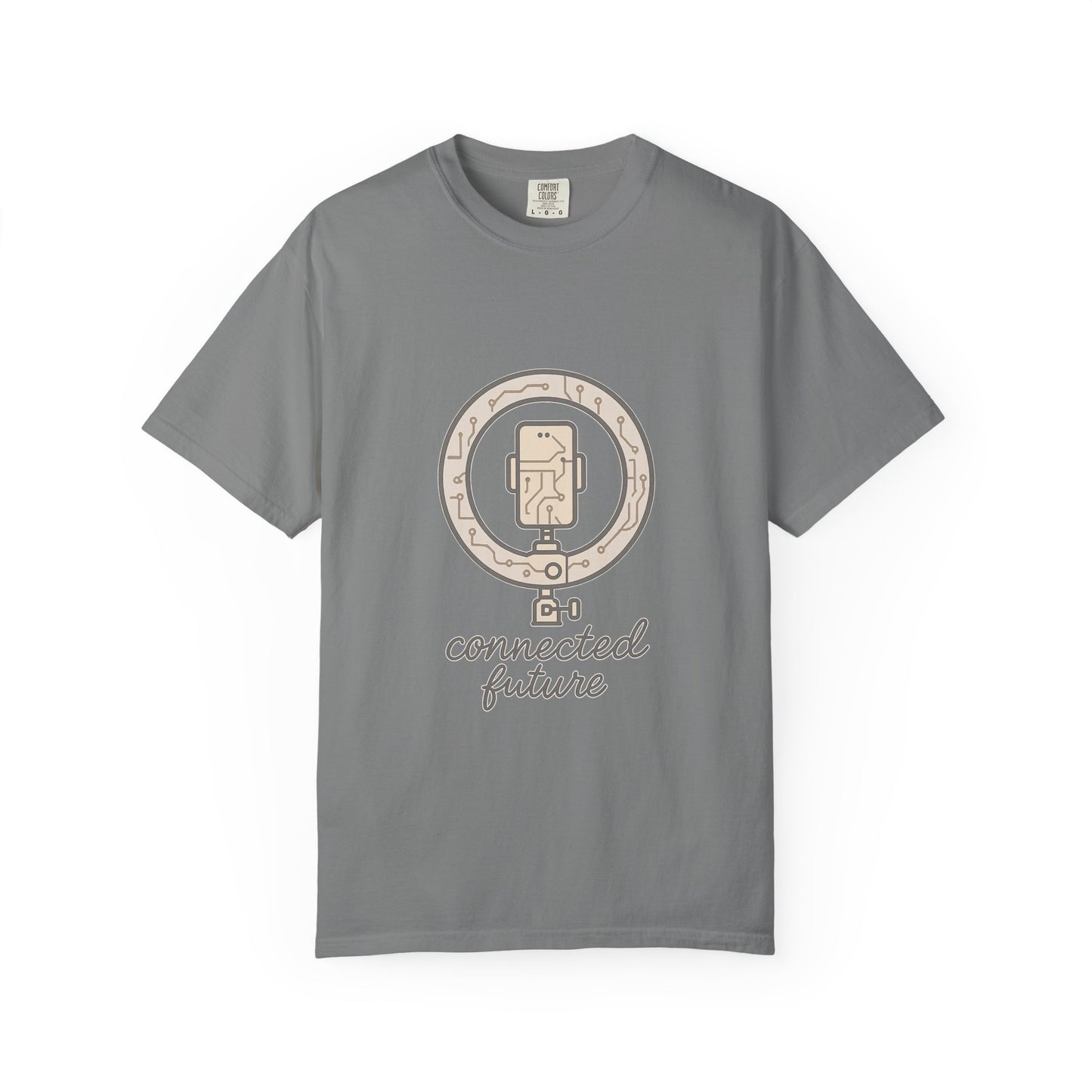 Influencer T-Shirt – Vintage-Wash Comfort Garment-Dyed Tee | LM Apparel – product photo 4