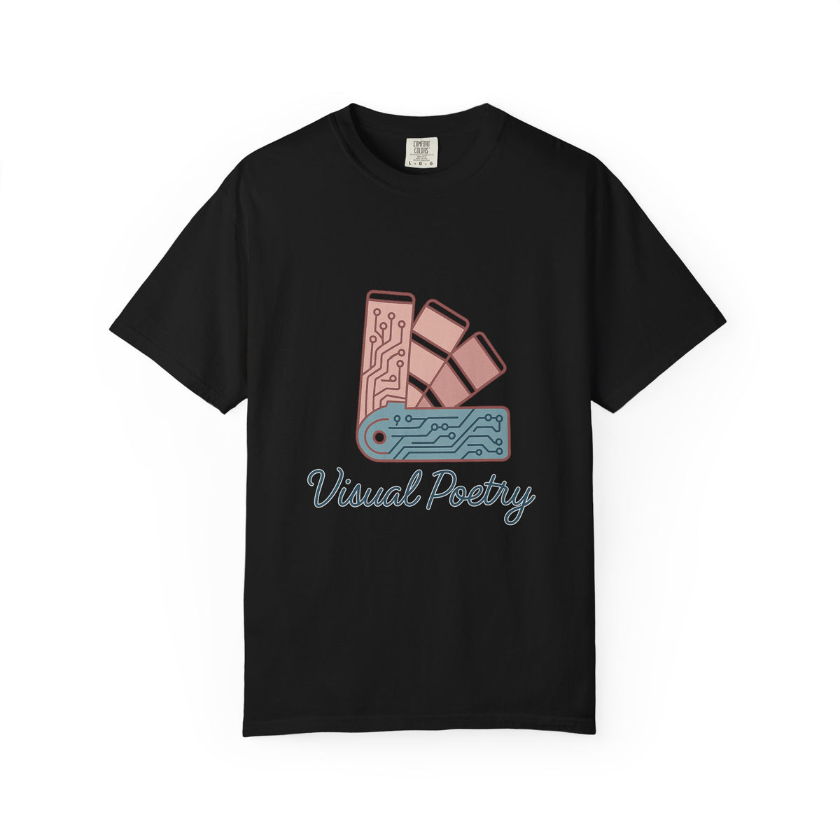 Graphic Designer T-Shirt – Comfort Colors Garment-Dyed Tee | Minimalist Chic Design