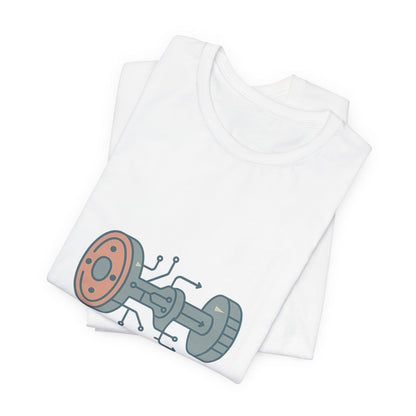Mechanical Engineer T-Shirt – Bella Canvas Jersey Tee | Minimalist Mechanical Aesthetic
