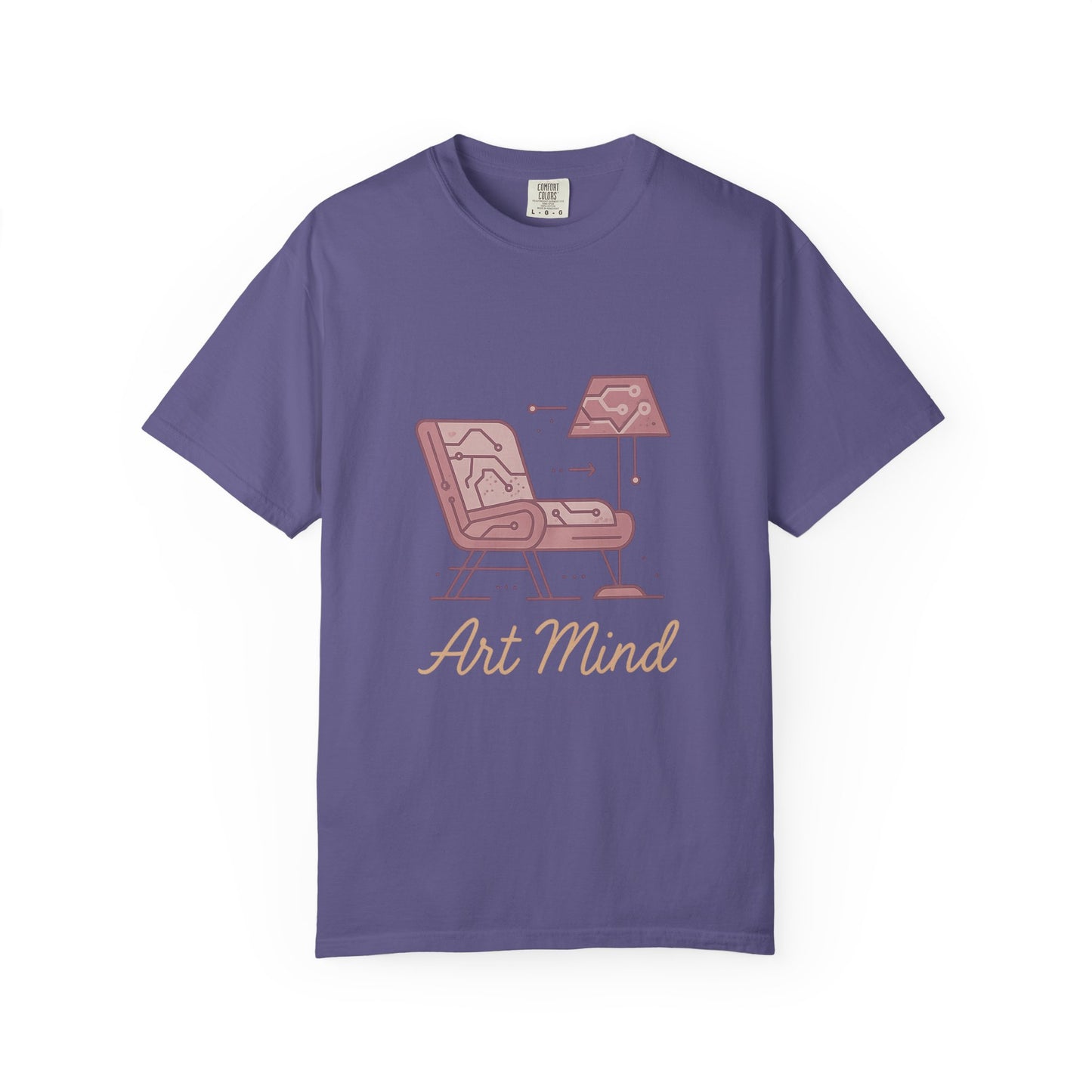 Interior Designer T-Shirt – Vintage-Wash Comfort Garment-Dyed Tee | LM Apparel – product photo 7