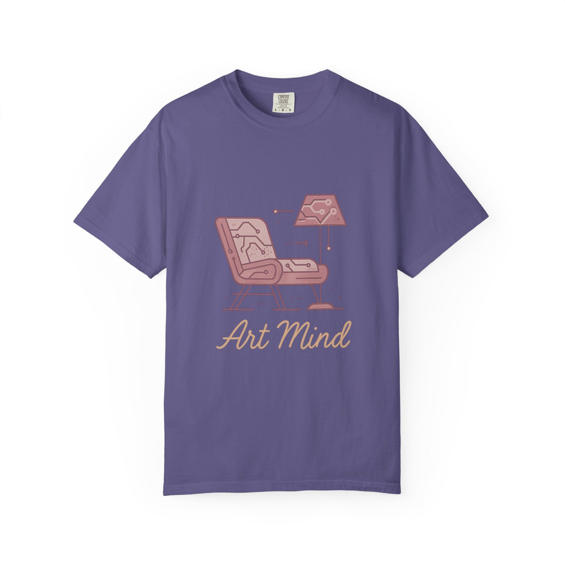 Interior Designer T-Shirt – Vintage-Wash Comfort Garment-Dyed Tee | LM Apparel – product photo 7