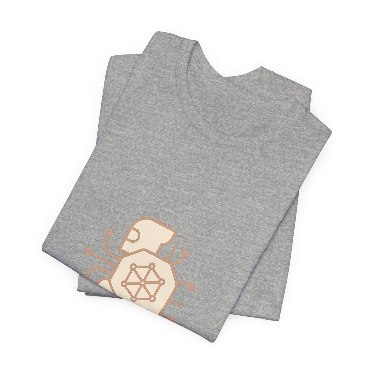 AI Engineer T-Shirt – Bella Canvas Jersey Tee | Minimalist Aesthetic for Innovators