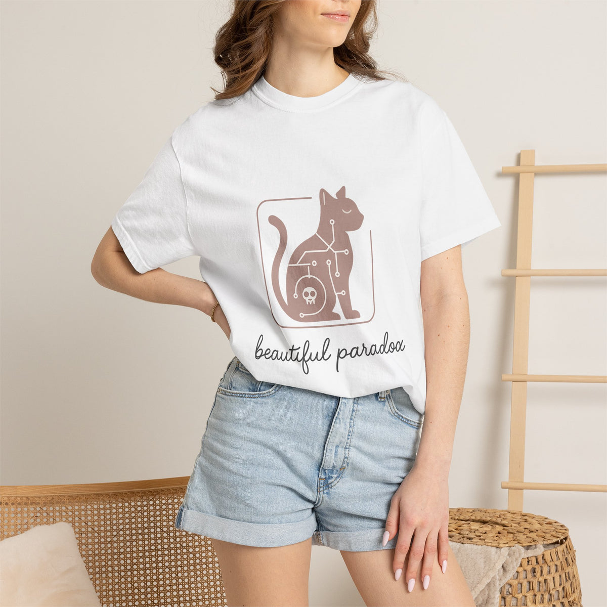Science Teacher T-Shirt – Comfort Colors Garment-Dyed Tee | Minimalist Science Aesthetic