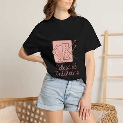 Astronomer T-Shirt – Comfort Colors Garment-Dyed Tee | Celestial Geometry Awaits