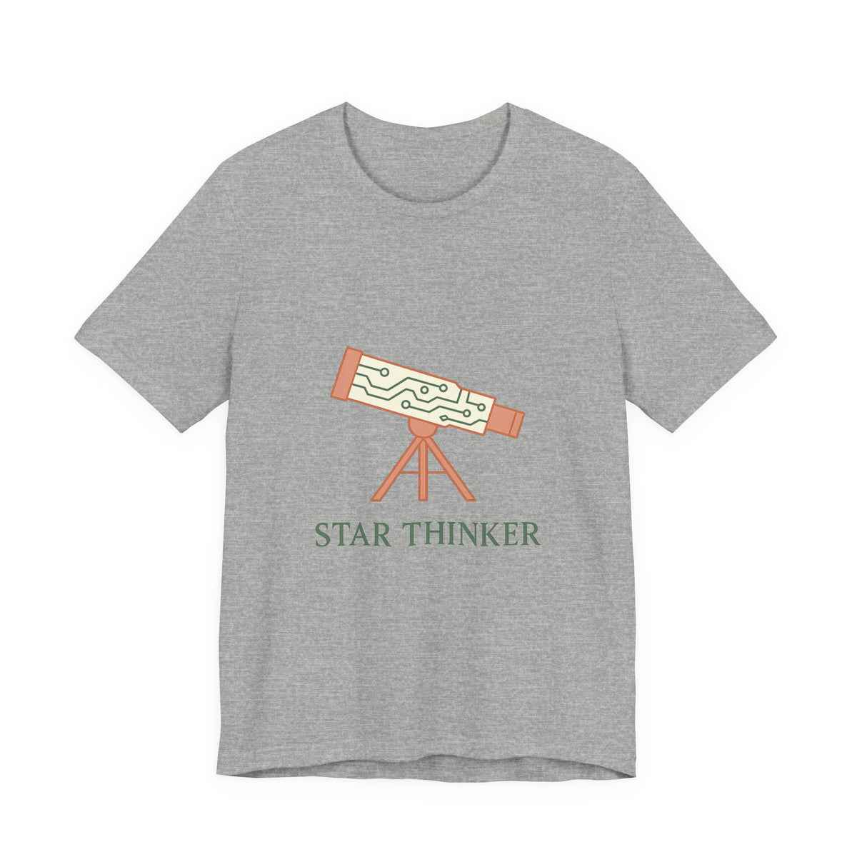 Astronomer T-Shirt – Bella Canvas Jersey Tee | Celestial Minimalism Awaits