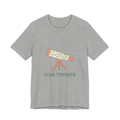 Astronomer T-Shirt – Bella Canvas Jersey Tee | Celestial Minimalism Awaits