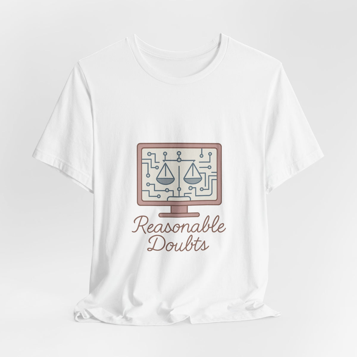 Law Student T-Shirt – Bella Canvas Jersey Tee | Minimalist Motivational Design