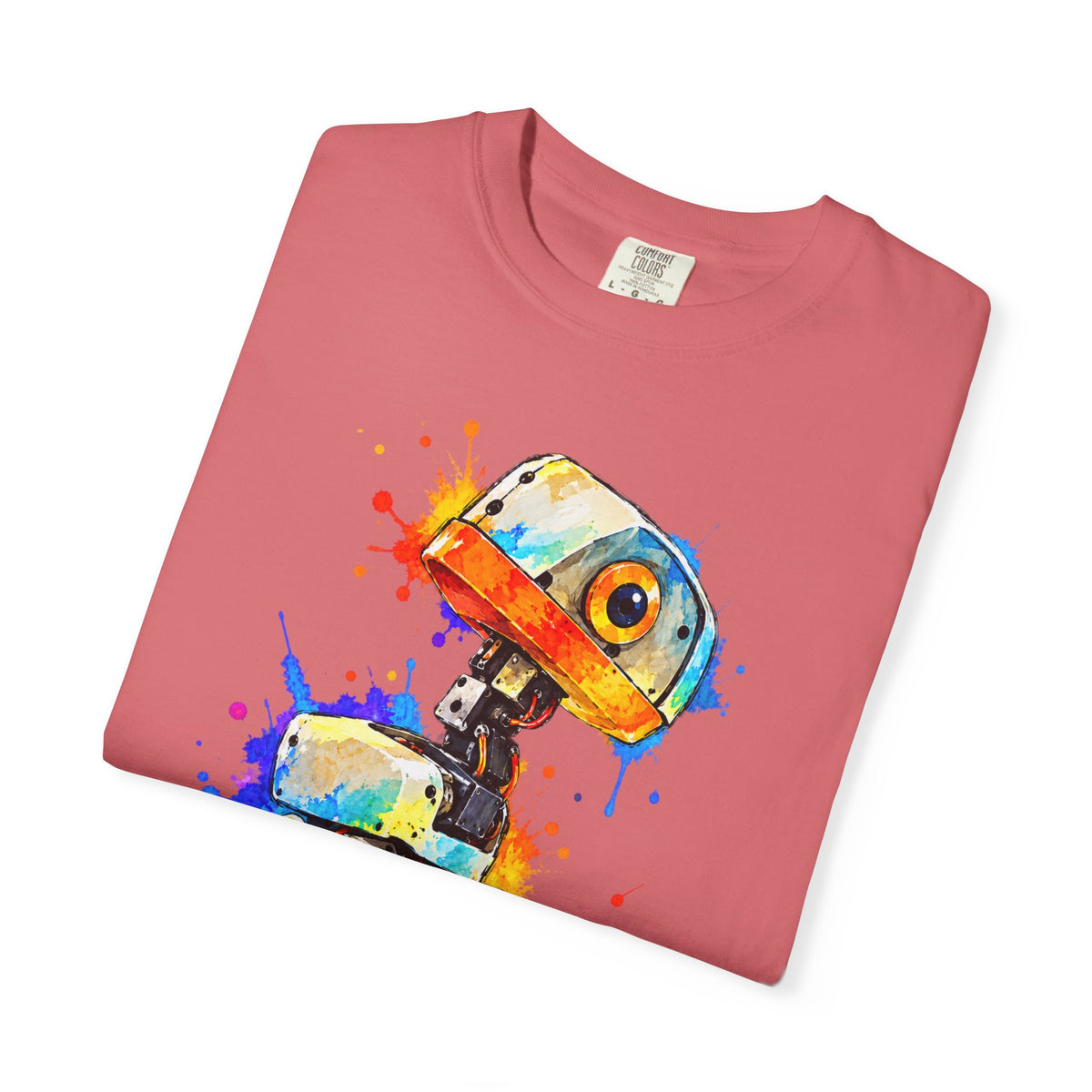 Microduck Robot Splash Art T-Shirt