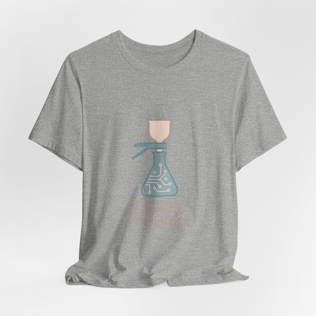 Lab Technician T-Shirt – Bella Canvas Jersey Tee | Minimalist Aesthetic Design