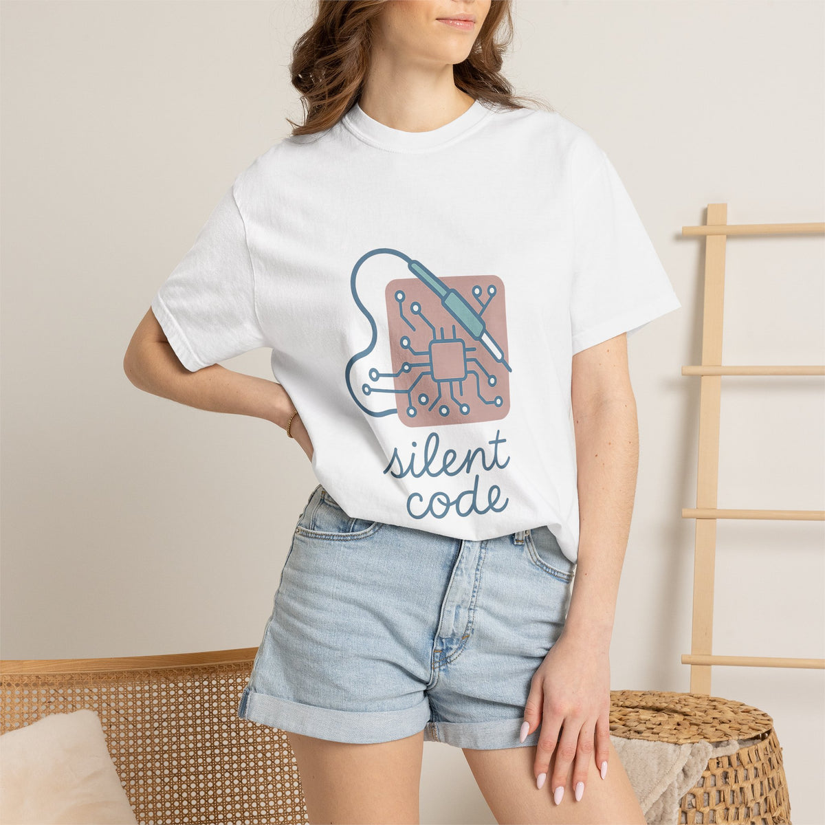 Computer Science Student T-Shirt – Comfort Colors Garment-Dyed Tee | Minimal Aesthetic for Techies