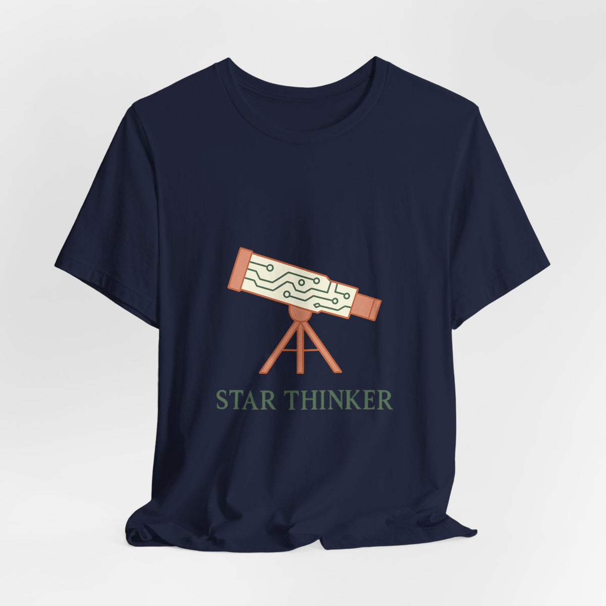Astronomer T-Shirt – Bella Canvas Jersey Tee | Celestial Minimalism Awaits