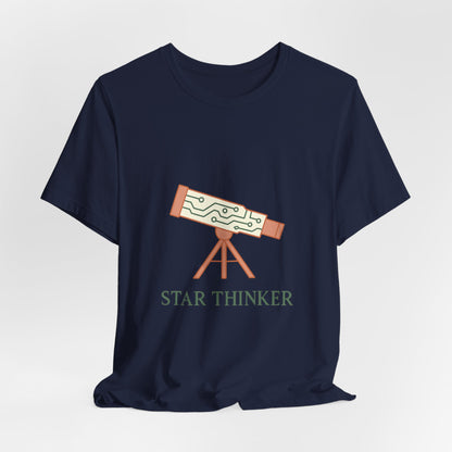 Astronomer T-Shirt – Bella Canvas Jersey Tee | Celestial Minimalism Awaits