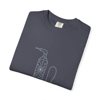 Dentist Unisex Garment-Dyed T-Shirt – Comfort Colors Garment-Dyed Tee | Minimalist Dental Aesthetic