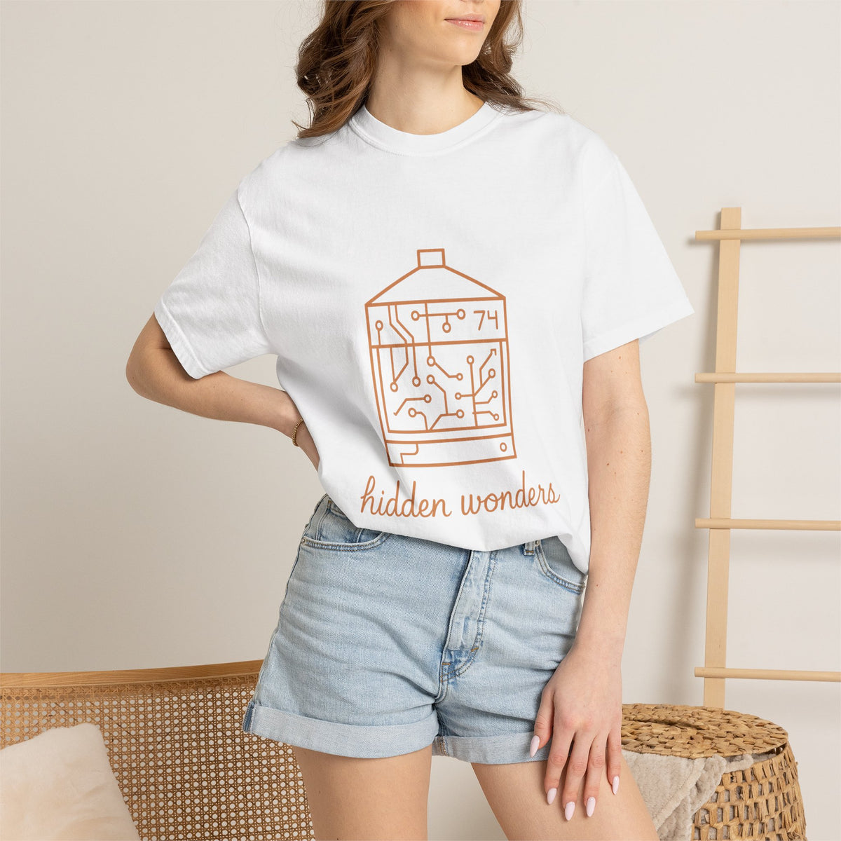 Science Teacher T-Shirt – Comfort Colors Garment-Dyed Tee | Minimalist Science Aesthetic